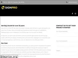 Sites similar to signprolincoln.com