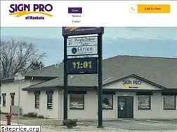 Sites similar to signpromankato.com