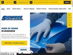 Sites similar to signpros.com