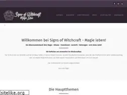 Sites similar to signs-of-witchcraft.de