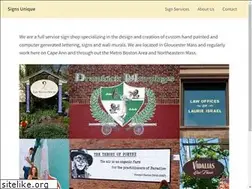 Sites similar to signs-unique.com