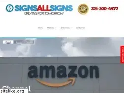Sites similar to signsallsigns.com