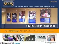 Sites similar to signsandmoremi.com