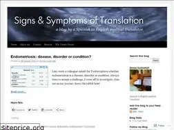 Sites similar to signsandsymptomsoftranslation.com