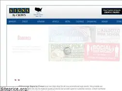 Sites similar to signsbycrown.com