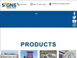 Sites similar to signsdonefast.com