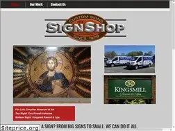 Sites similar to signshop-va.com