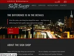 Sites similar to signshopga.com