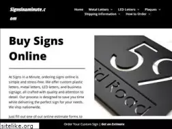 Sites similar to signsinaminute.com