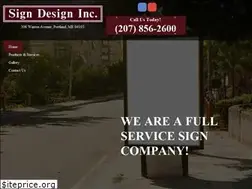 Sites similar to signsinmaine.com