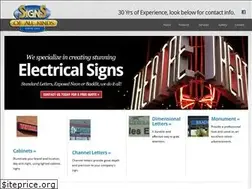 Sites similar to signsofallkinds.biz
