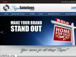 Sites similar to signsolutionsnw.com
