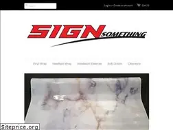 Sites similar to signsomething.com