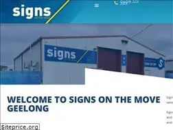 Sites similar to signsonthemove.com.au
