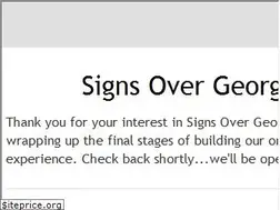 Sites similar to signsovergeorgia.com