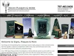 Sites similar to signsplaquesandmore.com