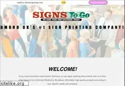 Sites similar to signstogo.com