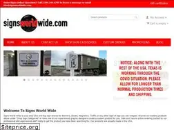 Sites similar to signsworldwide.com