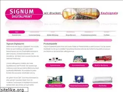 Sites similar to signum-digitalprint.at