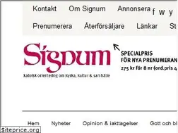 Sites similar to signum.se