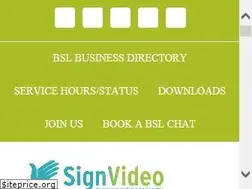 Sites similar to signvideo.co.uk