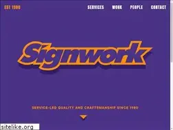 Sites similar to signwork.co.nz