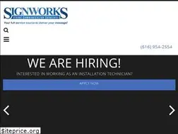 Sites similar to signworksofmi.com