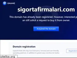 Sites similar to sigortafirmalari.com