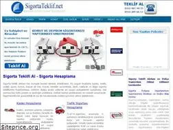 Sites similar to sigortateklif.net