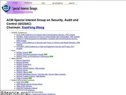 Sites similar to sigsac.org