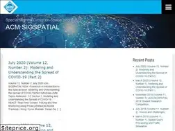 Sites similar to sigspatial.org