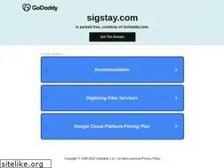 Sites similar to sigstay.com
