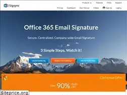 Sites similar to sigsync.com