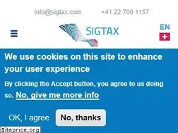 Sites similar to sigtax.com