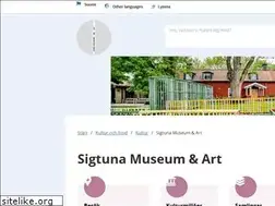 Sites similar to sigtunamuseum.se
