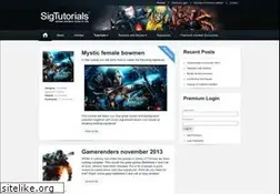 Sites similar to sigtutorials.com