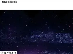 Sites similar to siguetuestrella.com