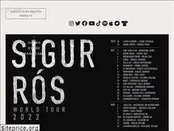 Sites similar to sigur-ros.co.uk