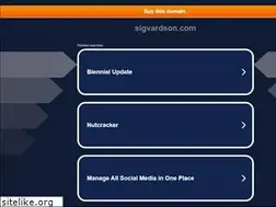 Sites similar to sigvardson.com