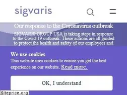 Sites similar to sigvarisusa.com
