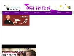 Sites similar to sihirbazdenizkilic.com