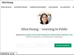 Sites similar to sihui.io