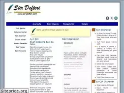 Sites similar to siir-defteri.com