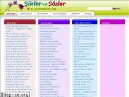 Sites similar to siirlervesozler.com