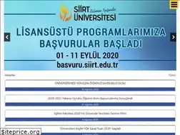 Sites similar to siirt.edu.tr