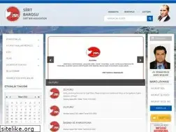 Sites similar to siirtbarosu.org.tr
