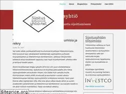 Sites similar to sijoitusyhtio.net