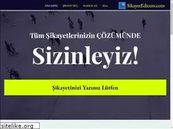 Sites similar to sikayetedicem.com