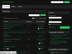 Sites similar to sikerulhet.hu