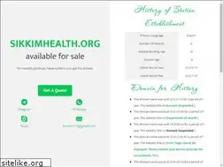 Sites similar to sikkimhealth.org